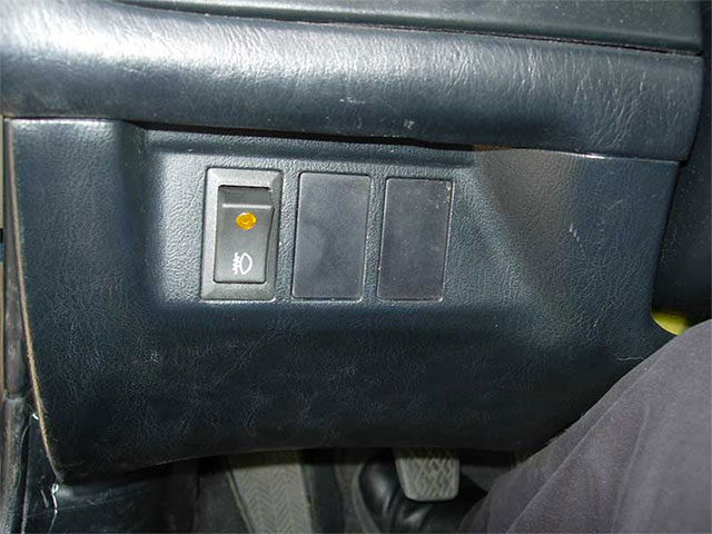 OEM Fog lamp switch
