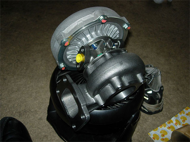 Precision SC3431e journal bearing turbo